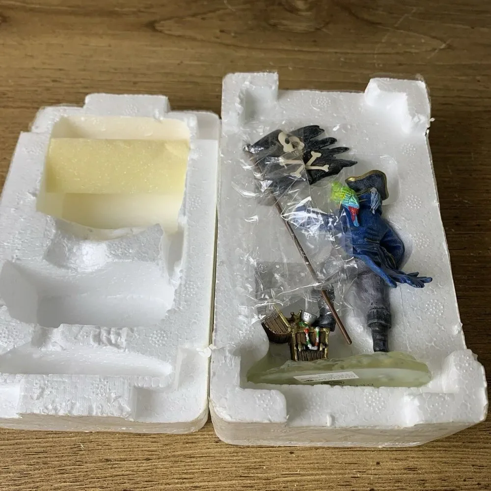 Department 56 Captain Black Bart's Ghost Figurine Snow Village Halloween